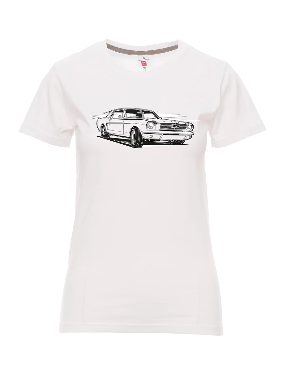 Weißes T-Shirt für Damen Mustang