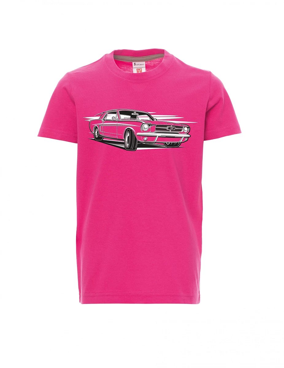 Rosa Kinder T-Shirt Mustang