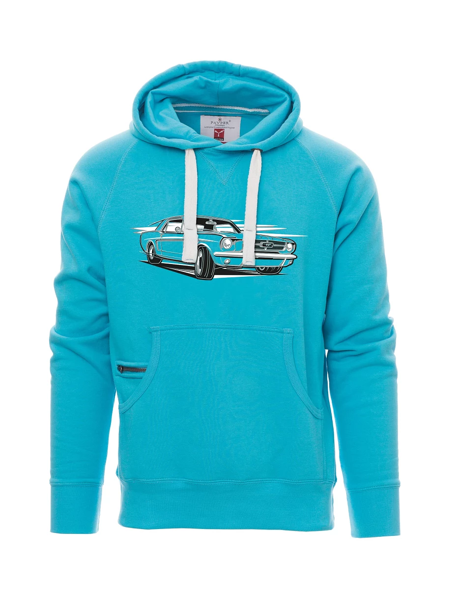 Hellblaues Sweatshirt für Männer Mustang