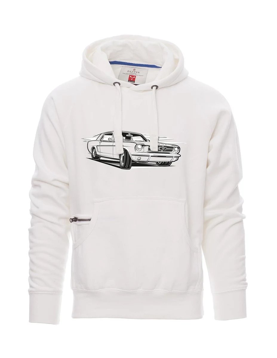Weißes Sweatshirt für Männer Mustang