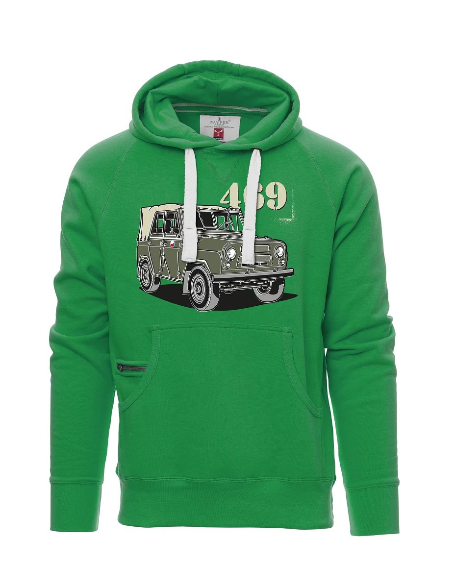Grünes Sweatshirt für Männer UAZ 469  CZ