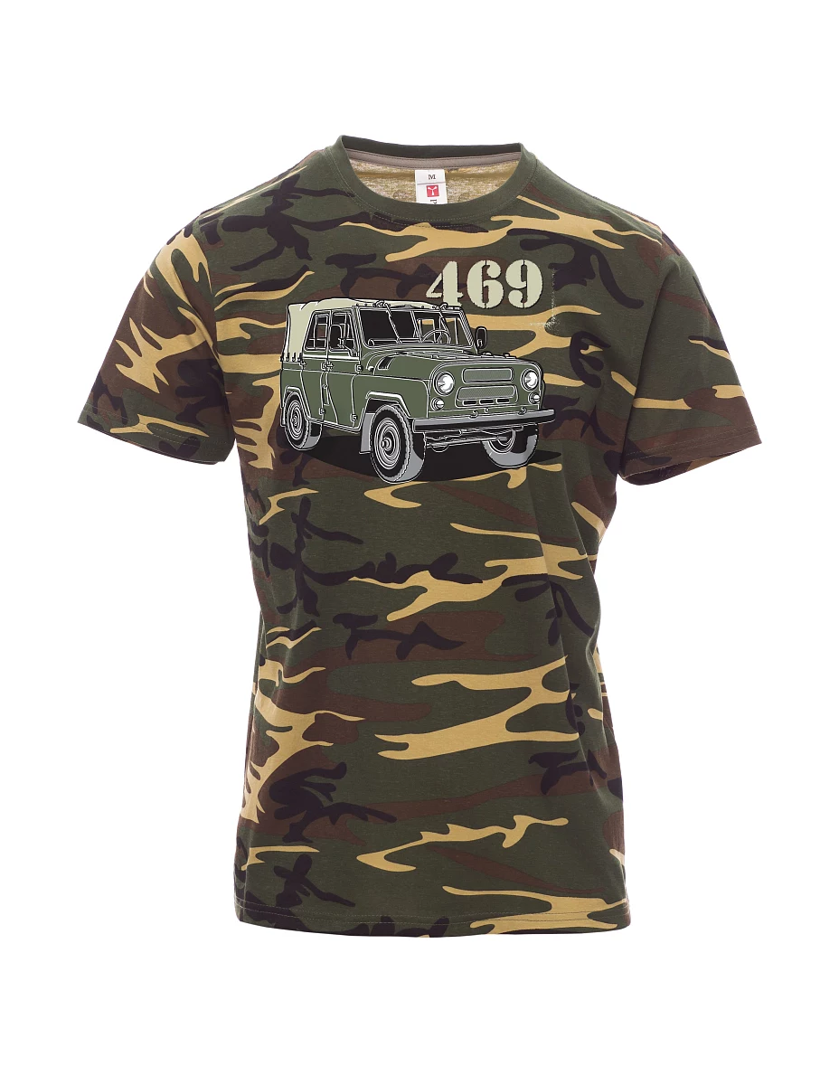 Tarnung T-Shirt für Männer UAZ 469