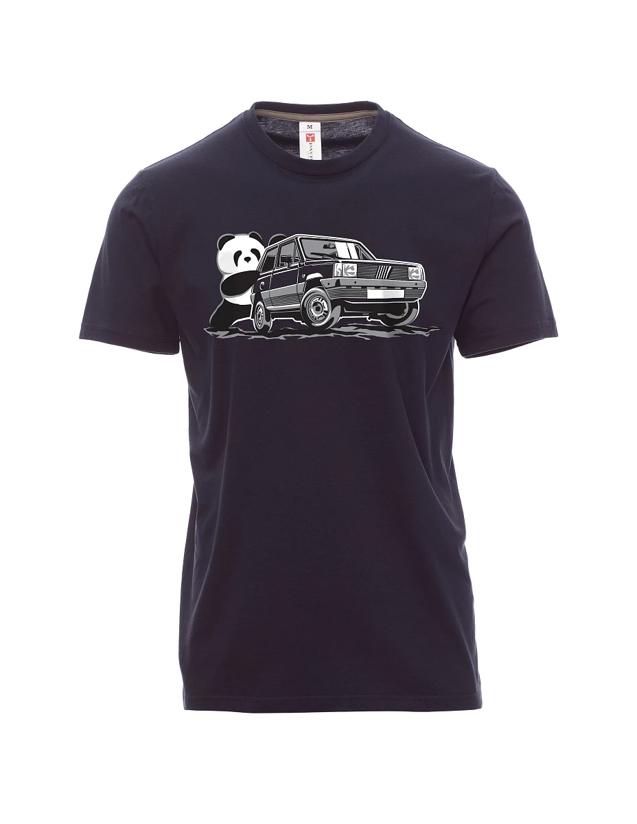 Marine T-Shirt für Männer Der italienische Veteran F Panda