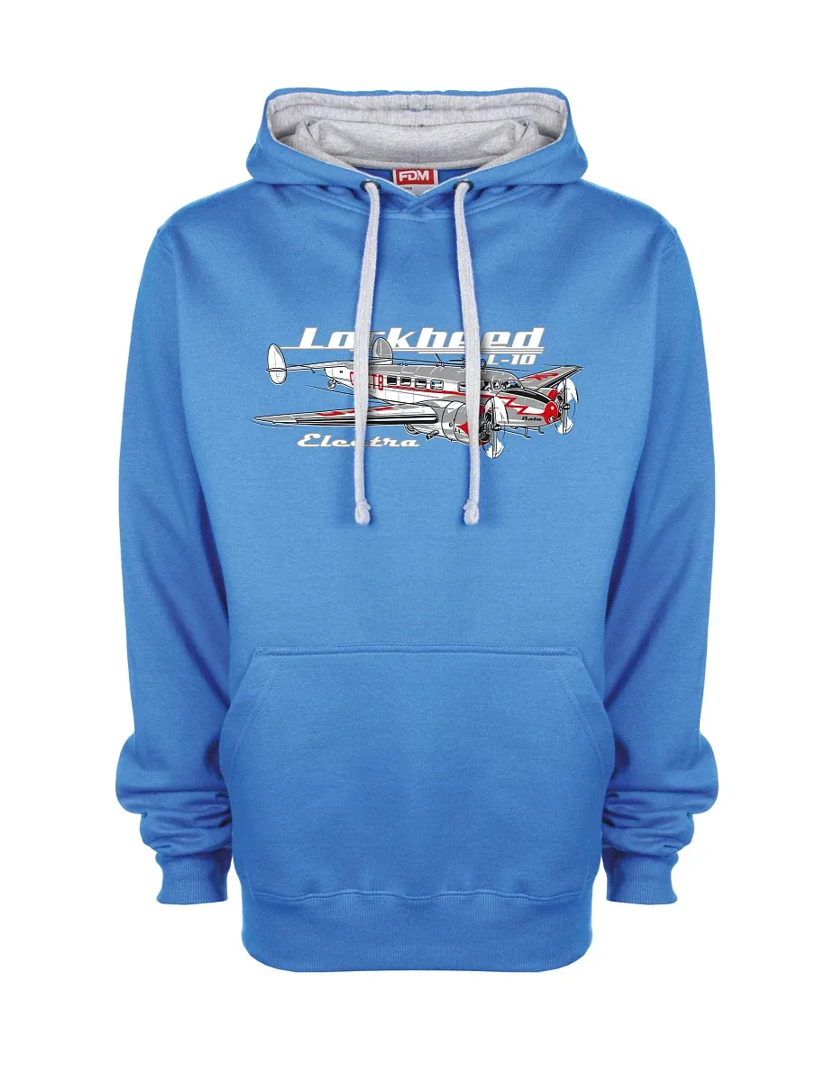 Grau-blaues Sweatshirt Lockheed L-10