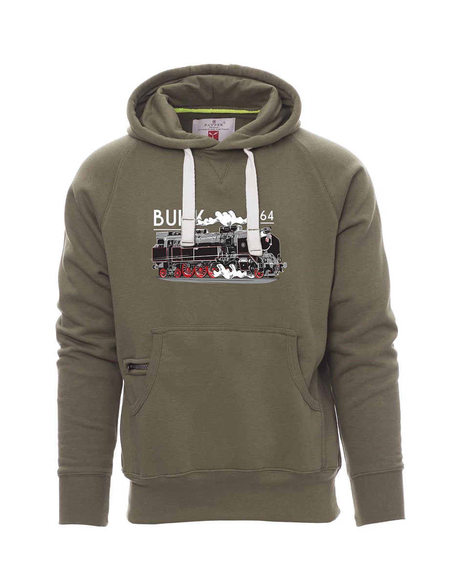 Khaki Sweatshirt für Männer Lokomotive 464