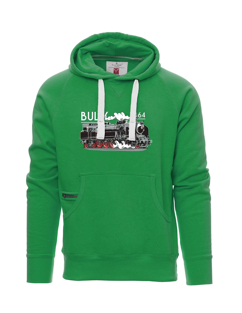 Grünes Sweatshirt für Männer Lokomotive 464