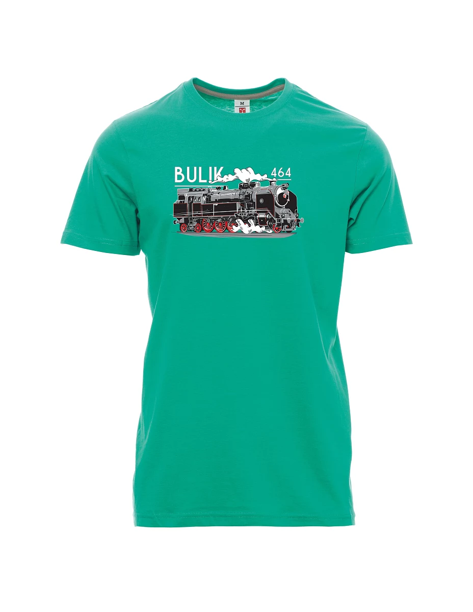 Smaragde T-Shirt für Männer Lokomotive 464