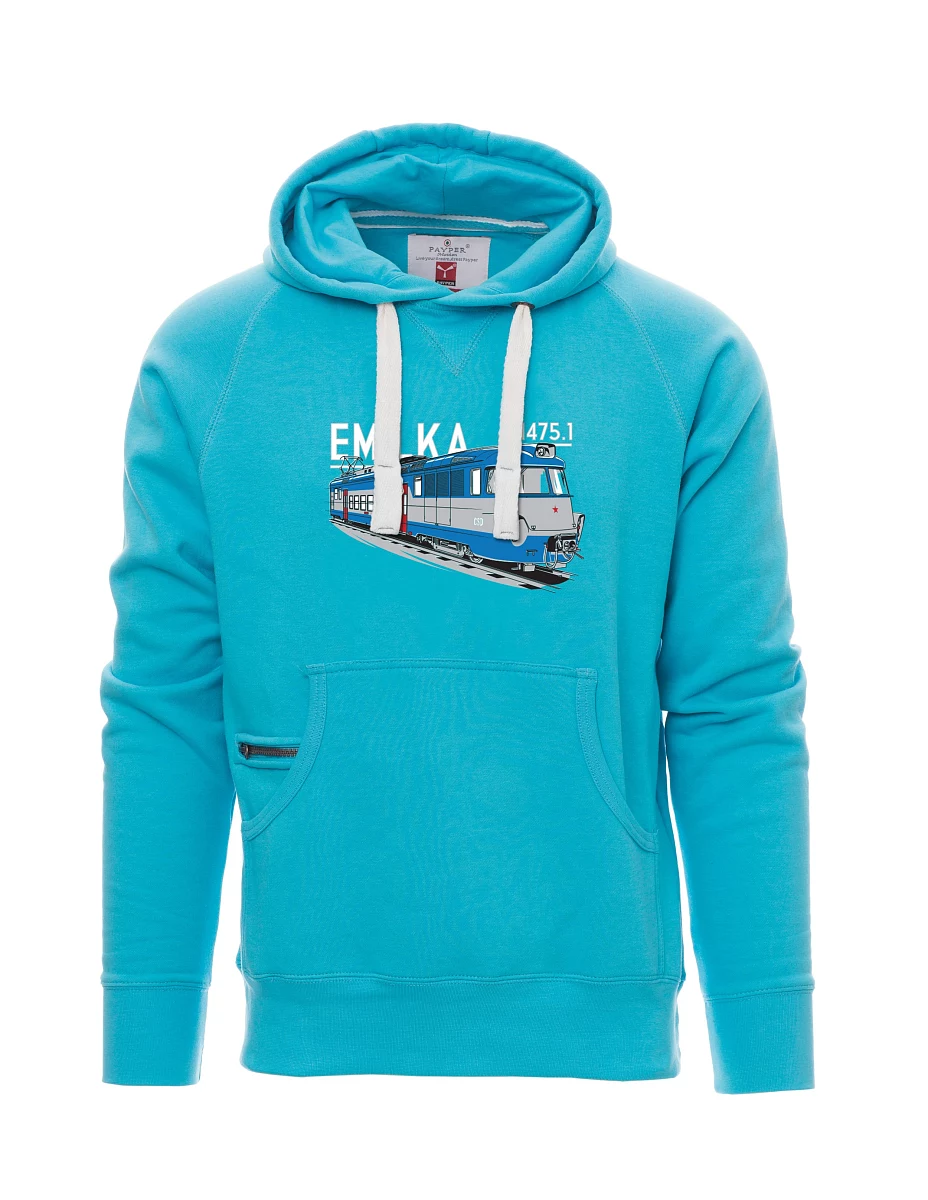 Hellblaues Sweatshirt für Männer Elektrogeräte 475.1