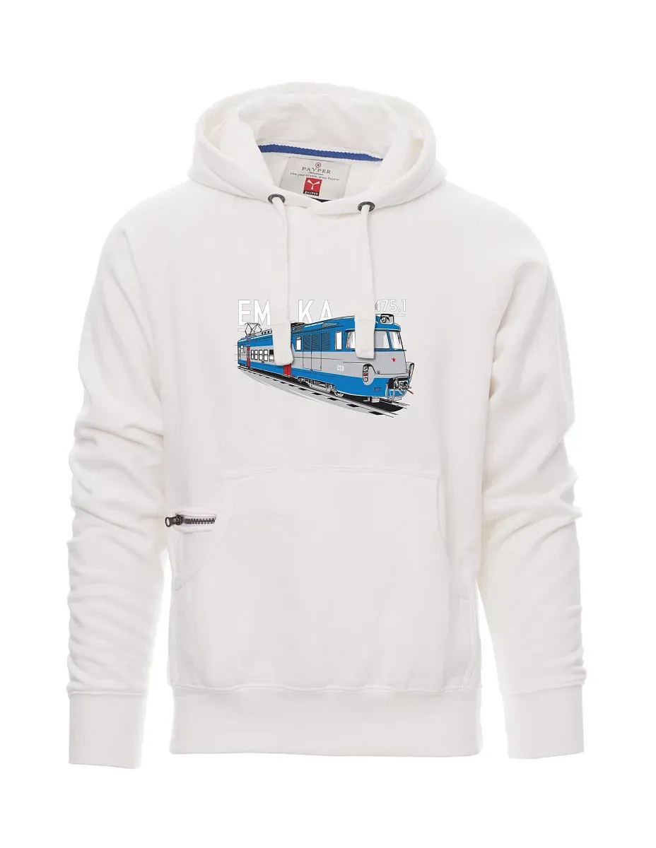 Weißes Sweatshirt für Männer Elektrogeräte 475.1