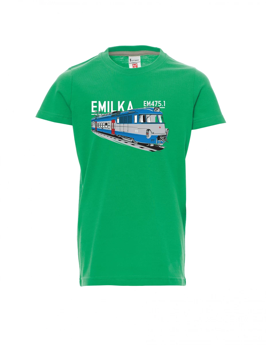 Grünes Kinder T-Shirt Elektrogeräte 475.1