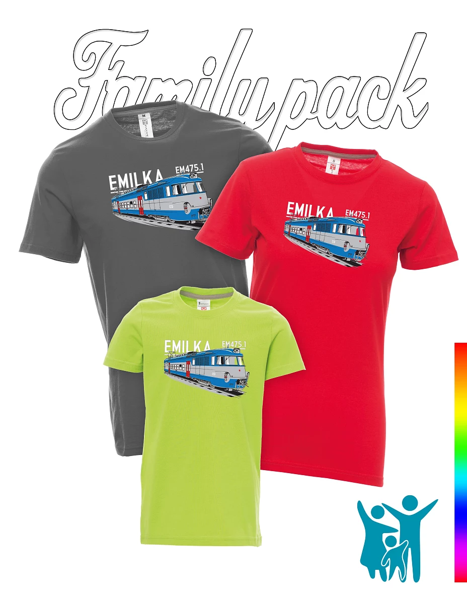 Familien-Set von T-Shirts Elektrogeräte 475.1