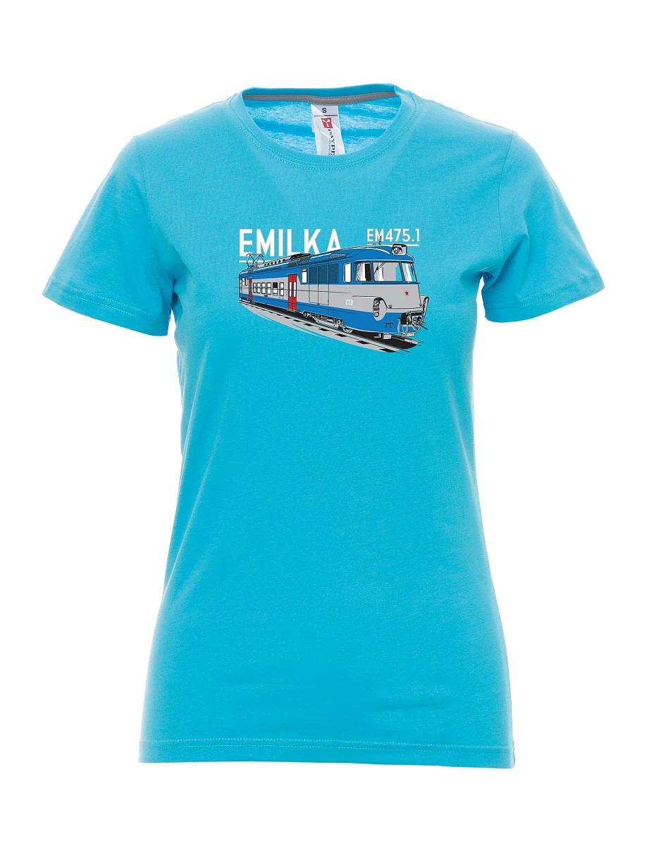 Atoll-blaues T-Shirt für Damen Elektrogeräte 475.1