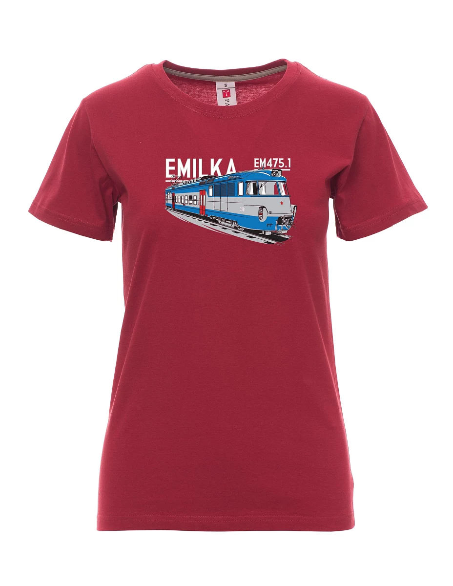 Bordeaux T-Shirt für Damen Elektrogeräte 475.1