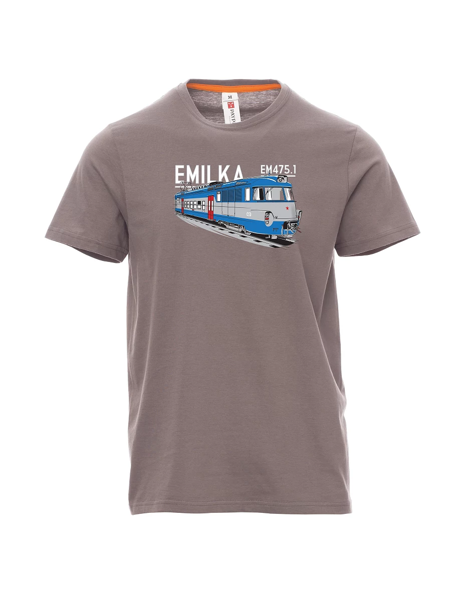 Stahlgrau T-Shirt für Männer Elektrogeräte 475.1