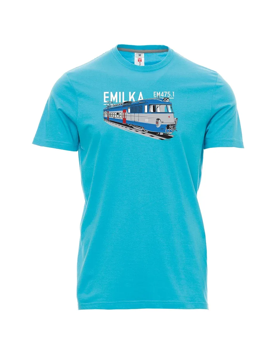 Atoll-blaues T-Shirt für Männer Elektrogeräte 475.1