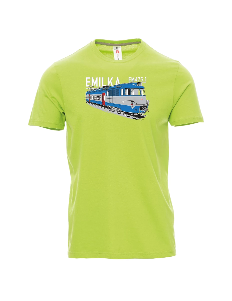 Hellgrünes T-Shirt für Männer Elektrogeräte 475.1