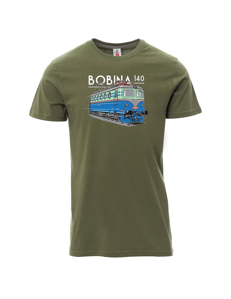 Khaki T-Shirt für Männer Lokomotive 140