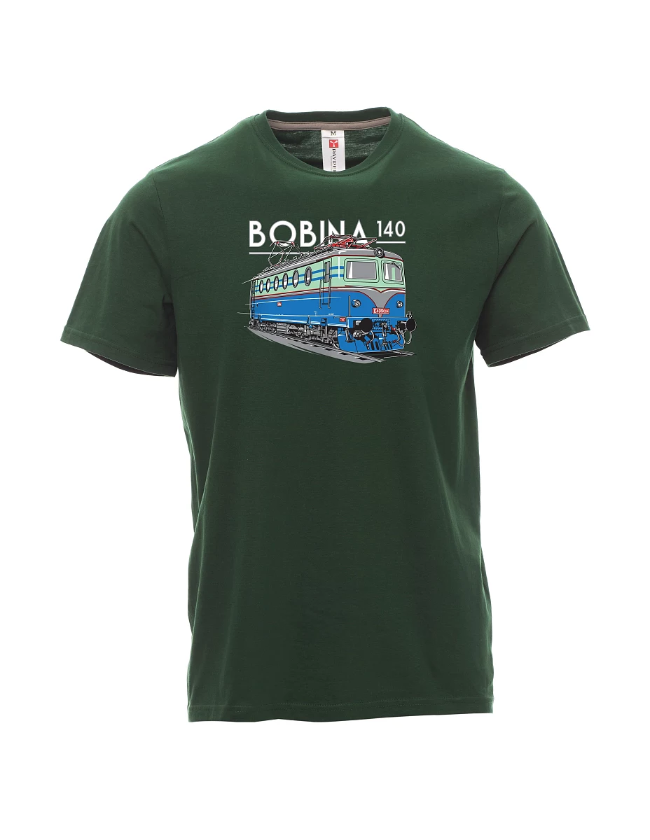 Dunkelgrün T-Shirt für Männer Lokomotive 140