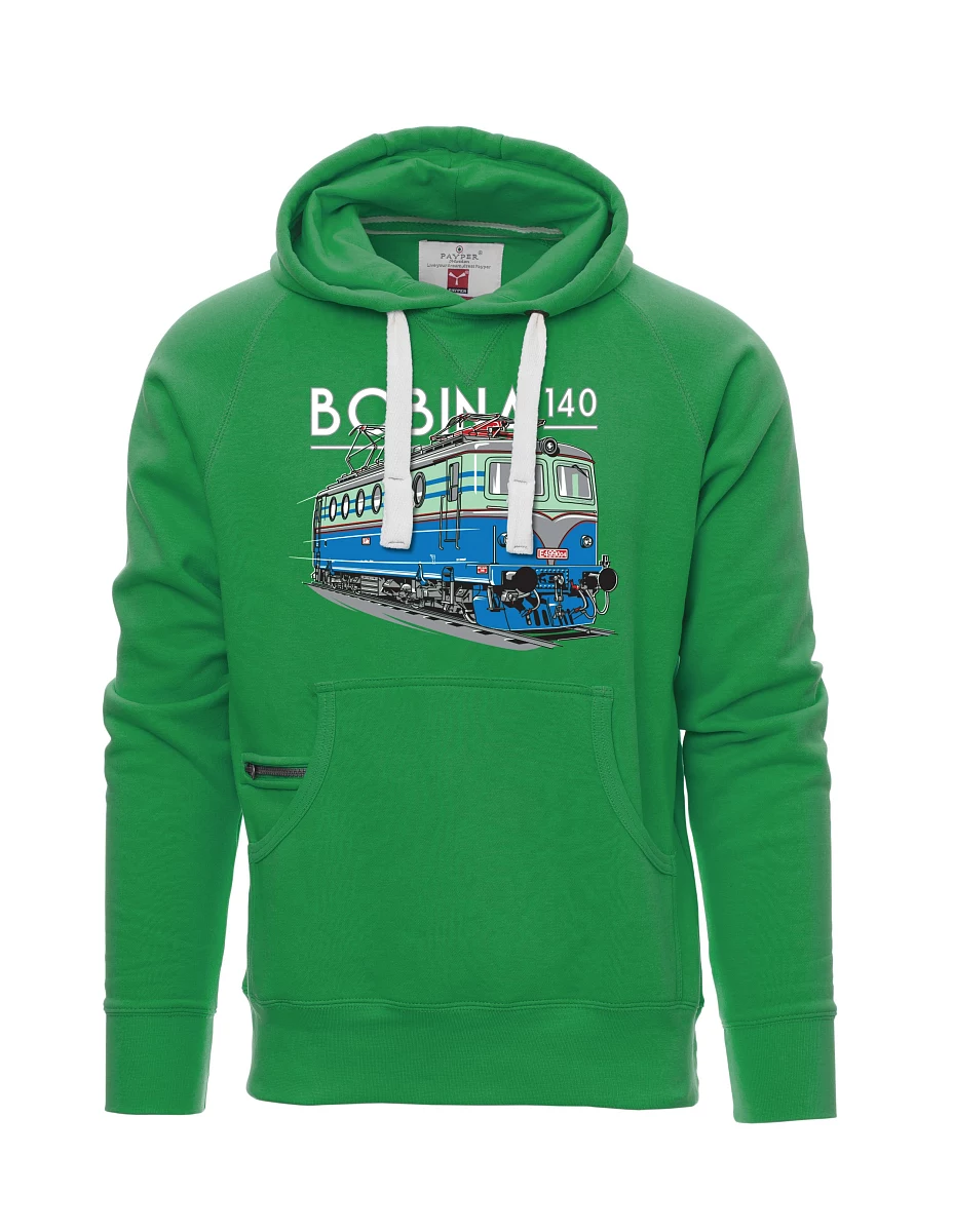 Grünes Sweatshirt für Männer Lokomotive 140