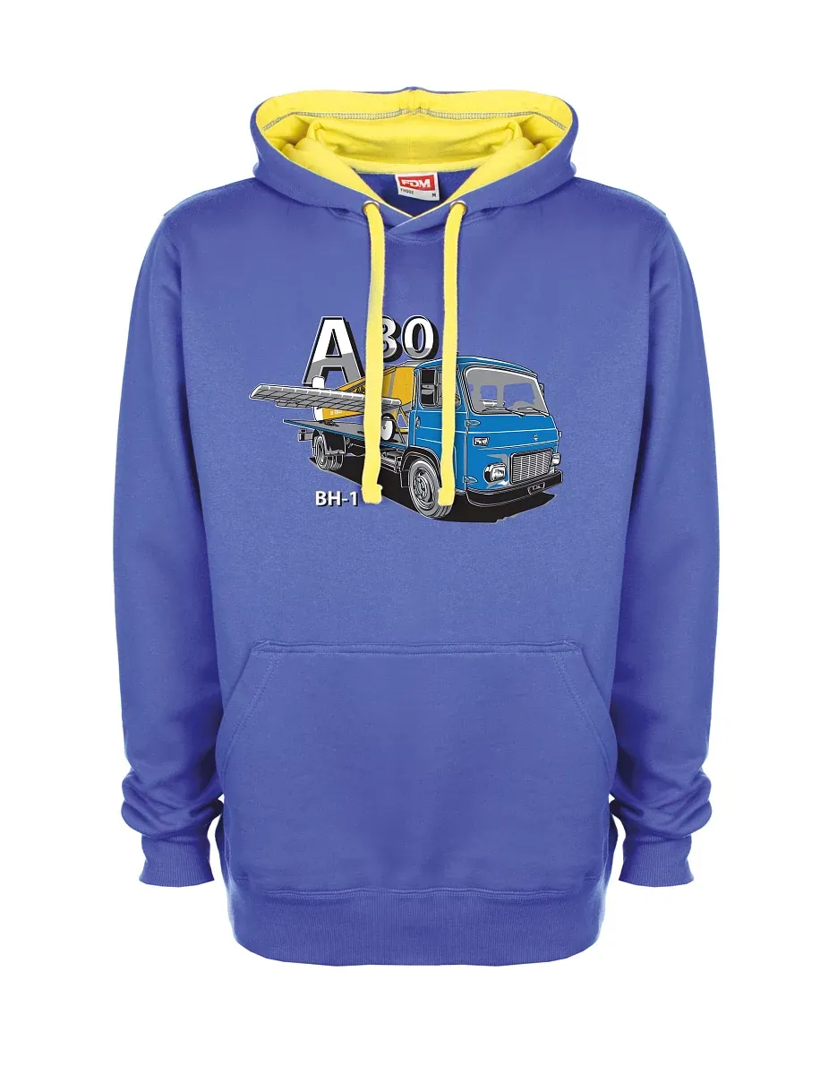 Gelb-blaues Sweatshirt Avia A30 a flugzeug BH - 1
