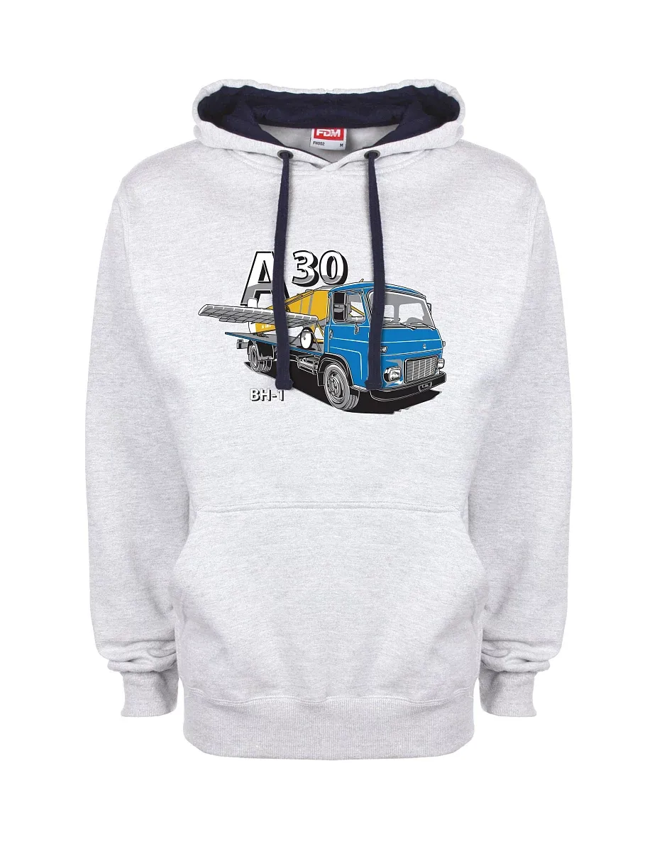 Blau-graues Sweatshirt Avia A30 a flugzeug BH - 1