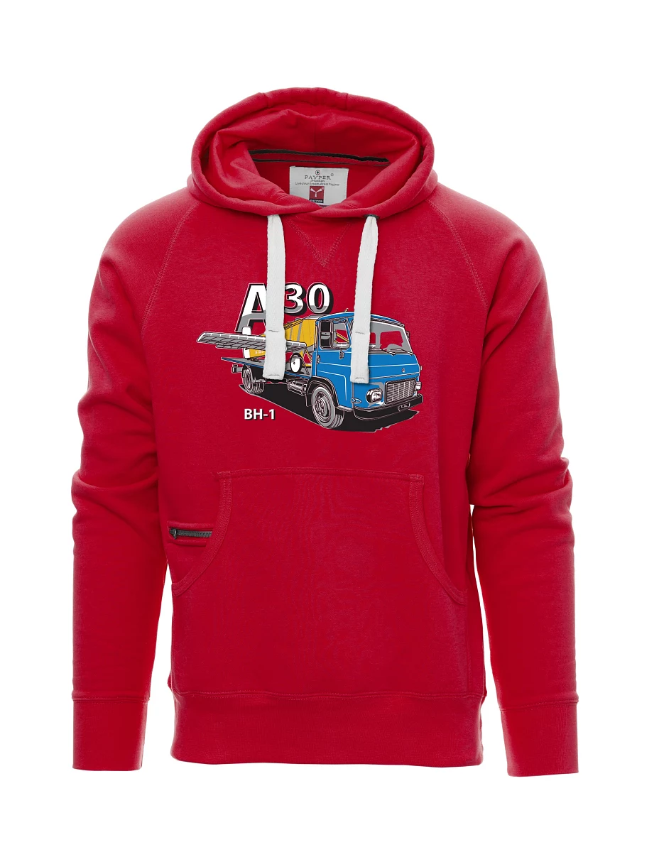 Rotes Sweatshirt für Männer Avia A30 a flugzeug BH - 1