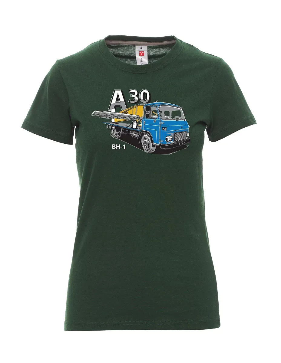 Dunkelgrün T-Shirt für Damen Avia A30 und flugzeug BH - 1