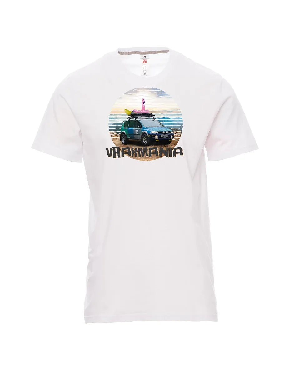 Weißes T-Shirt für Männer Vrakmania