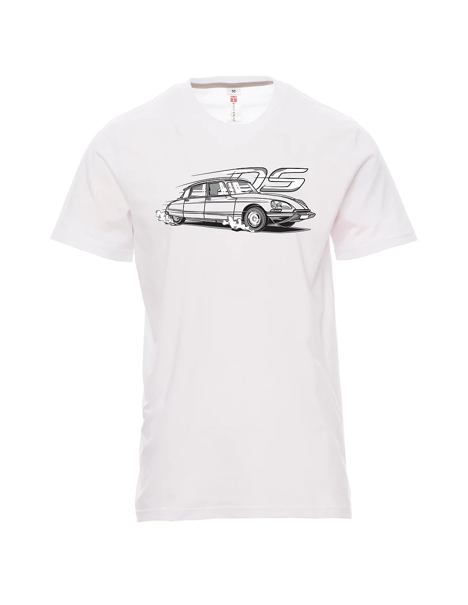 Weißes T-Shirt für Männer Französischer Veteran DS