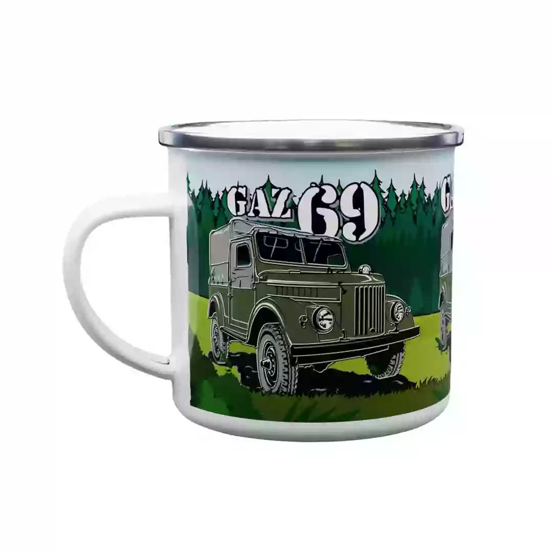 Emaille-Tasse GAZ 69 330 ml
