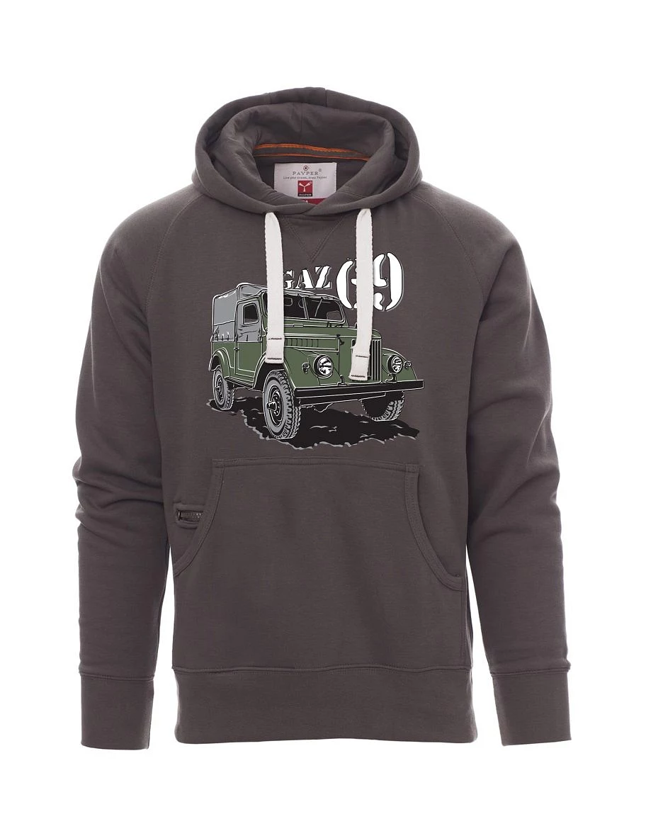 Graues Sweatshirt für Männer GAZ 69