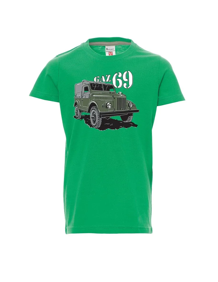 Grünes Kinder T-Shirt GAZ 69