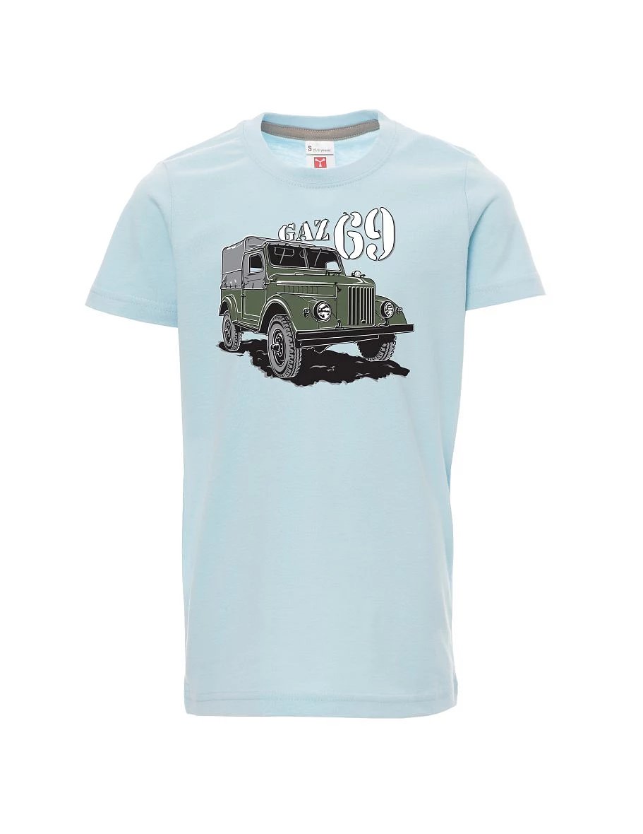 Blassblaues Kinder T-Shirt GAZ 69