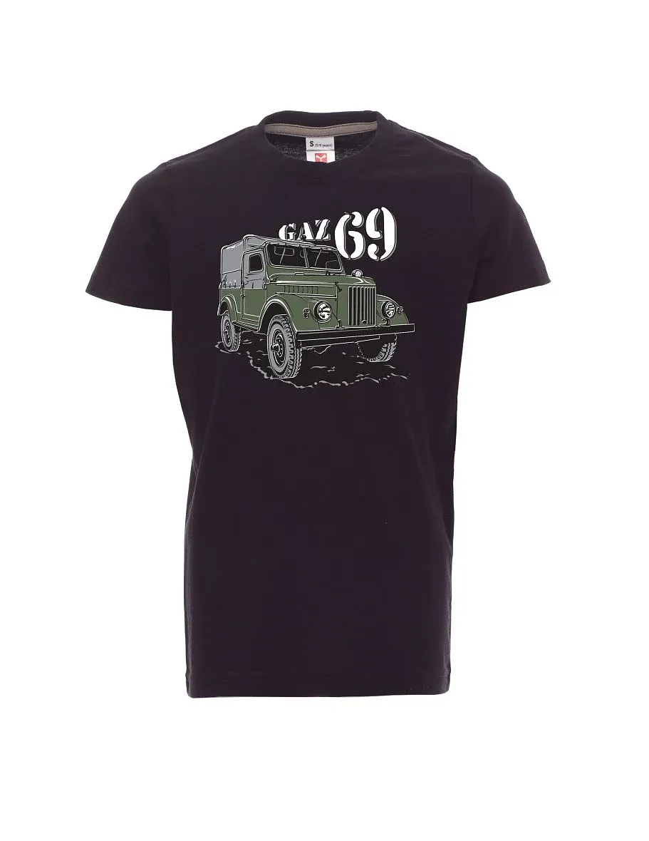 Schwarzes Kinder T-Shirt GAZ 69