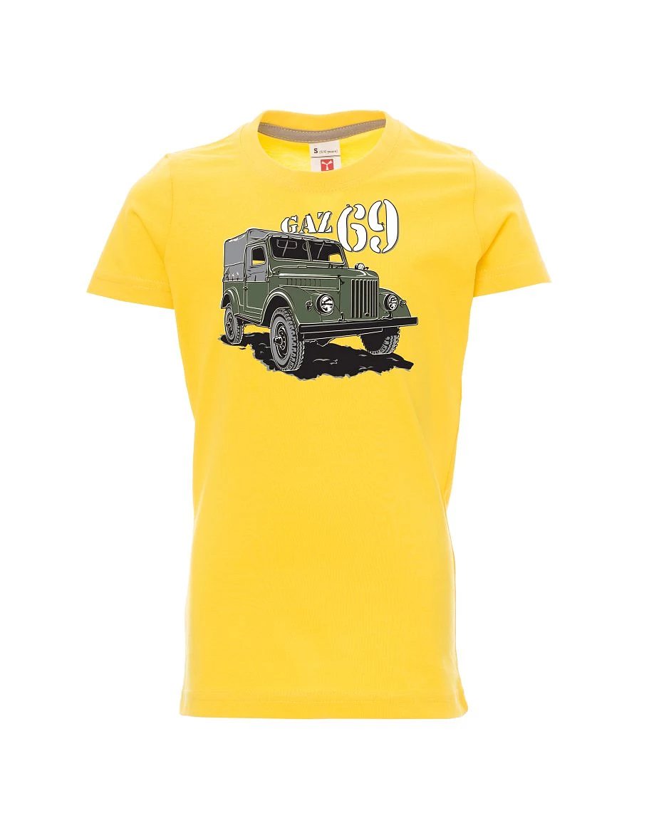 Gelbes Kinder T-Shirt GAZ 69