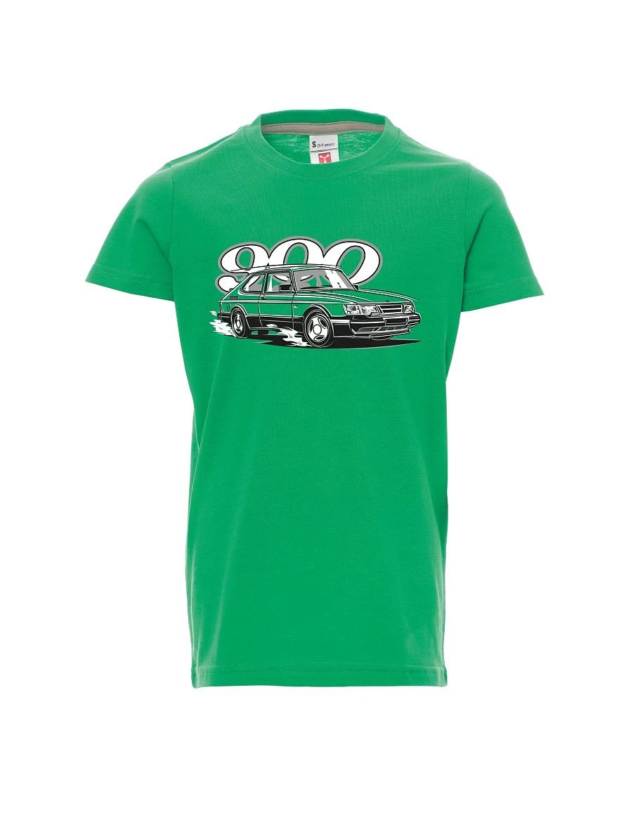 Grünes Kinder T-Shirt Saabo 900