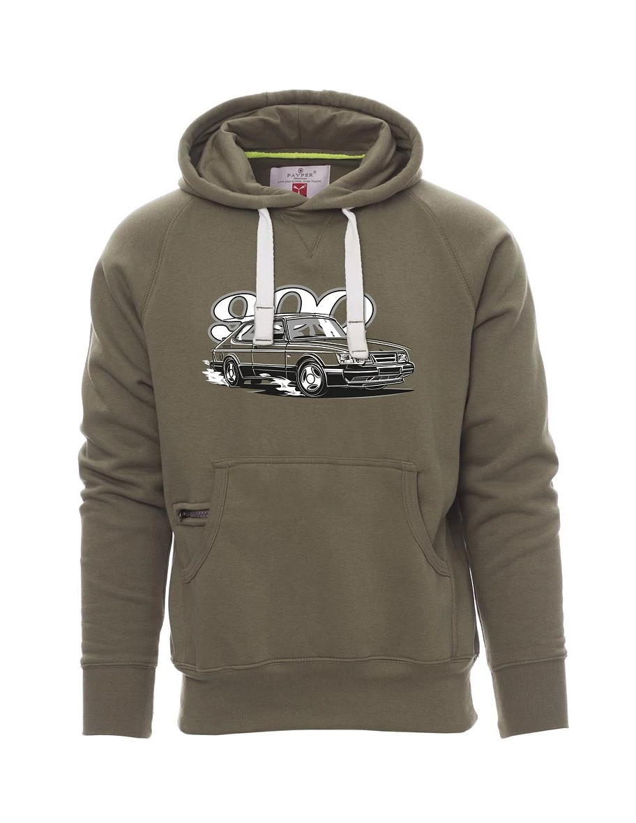 Khaki Sweatshirt für Männer Saabo 900