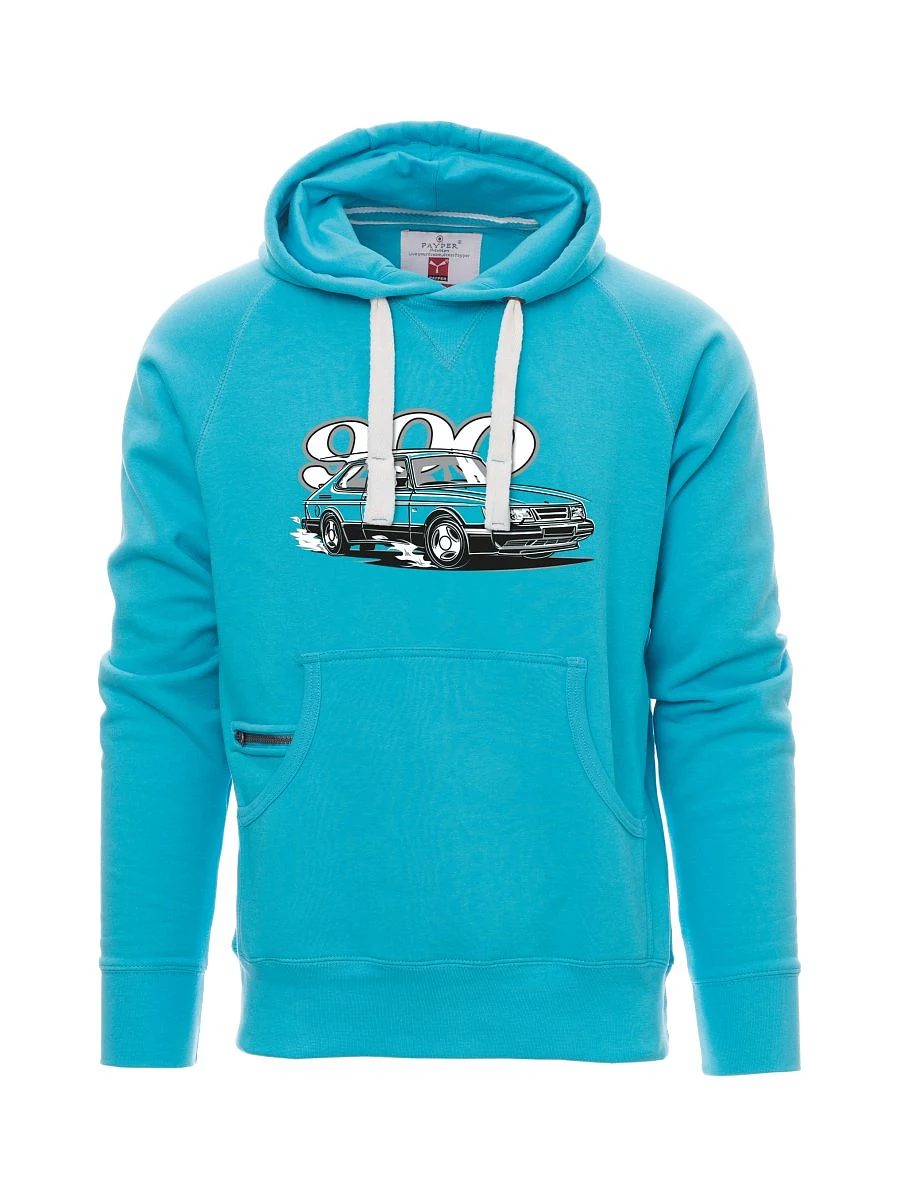 Hellblaues Sweatshirt für Männer Saabo 900