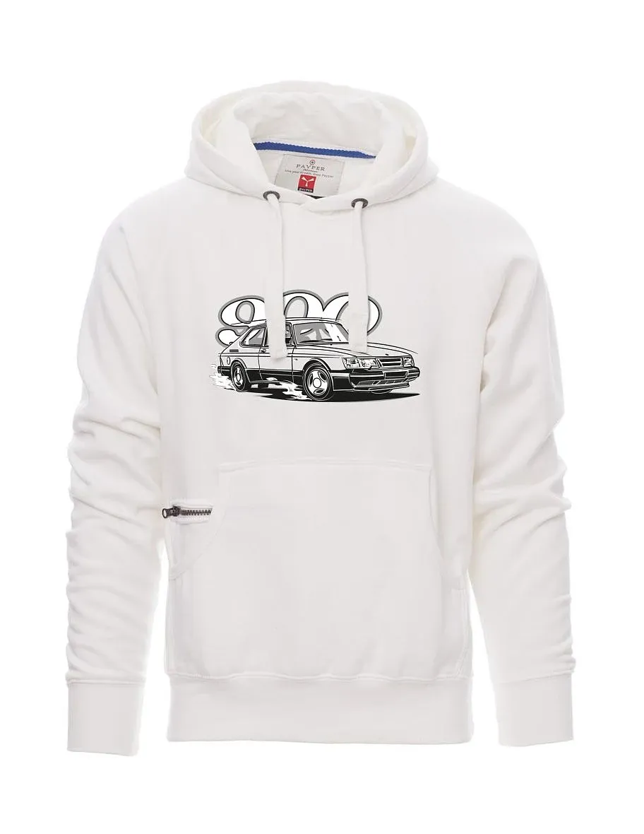 Weißes Sweatshirt für Männer Saabo 900