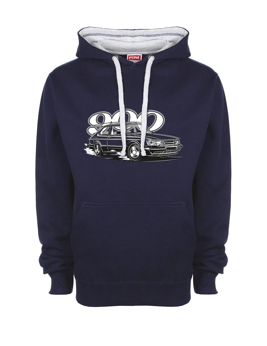 Grau-marines Sweatshirt Saabo 900