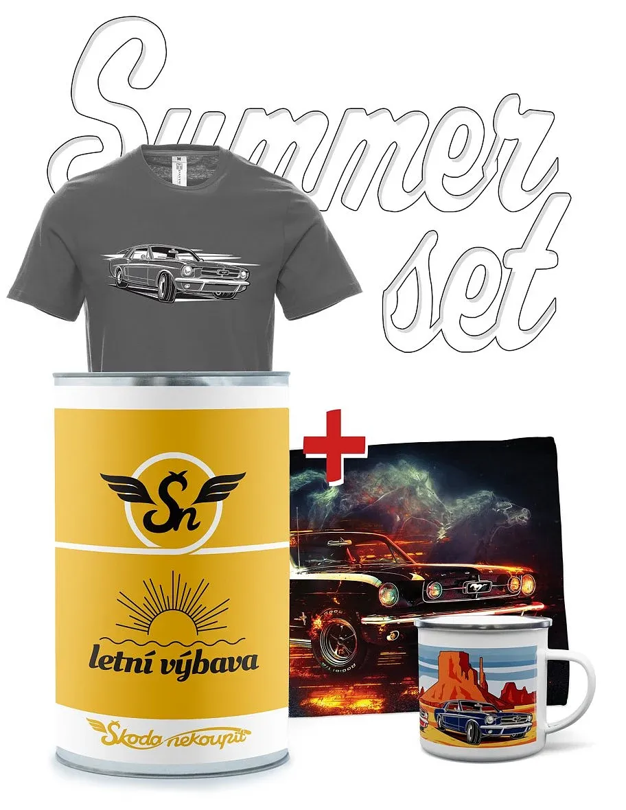 Geschenk Sommer-Set Mustang