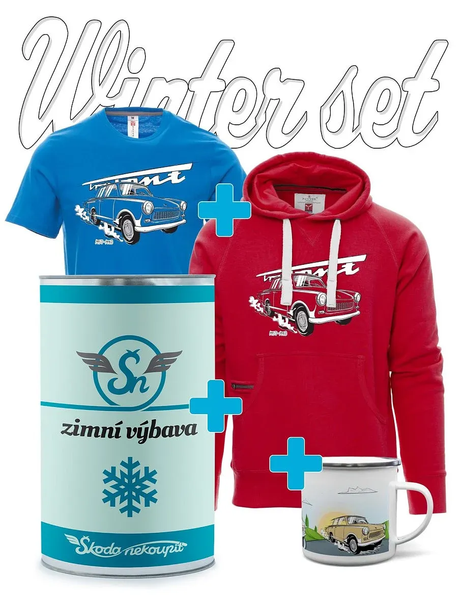Geschenk Winter-Set Trabi 601