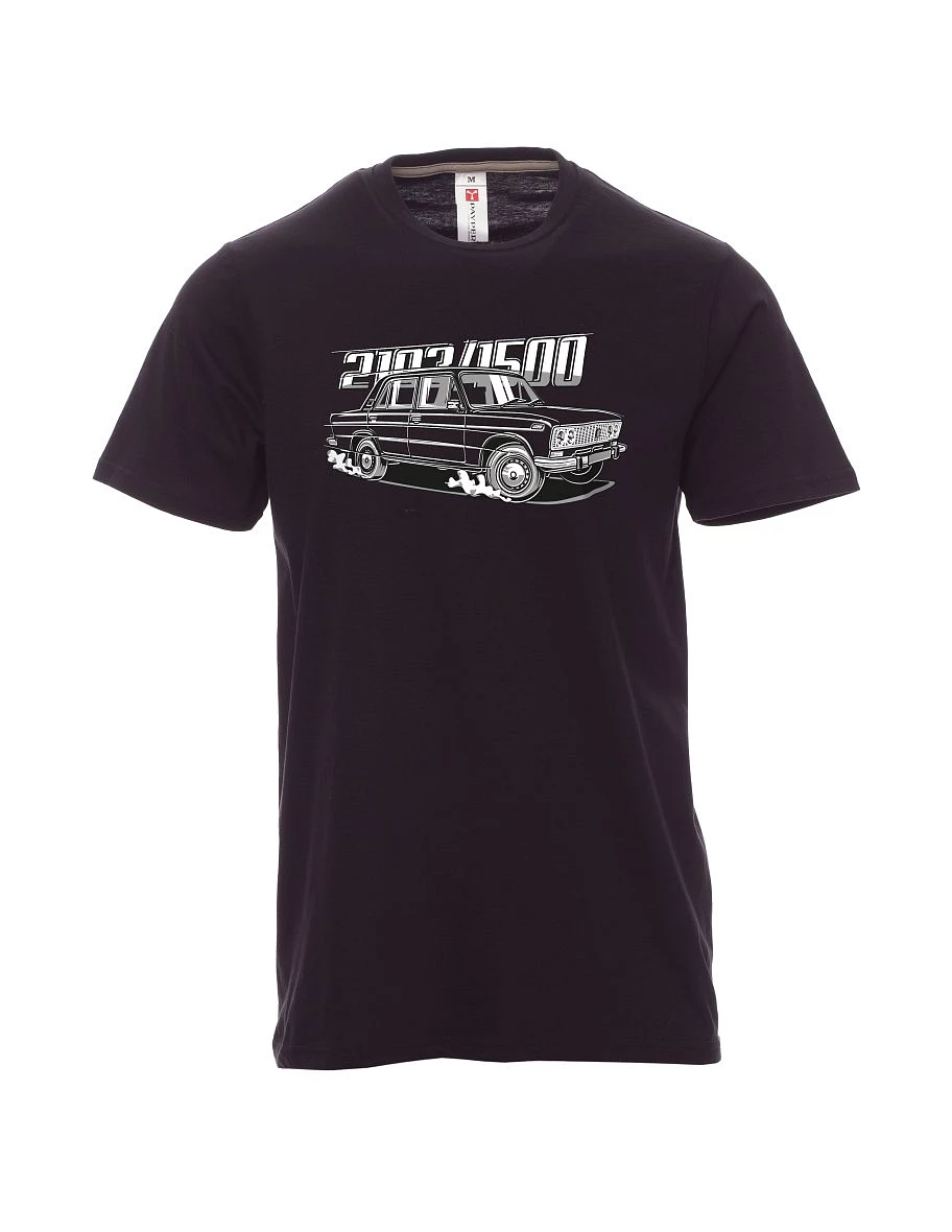 Schwarzes T-Shirt für MännerLada 2103 / VAZ 1500