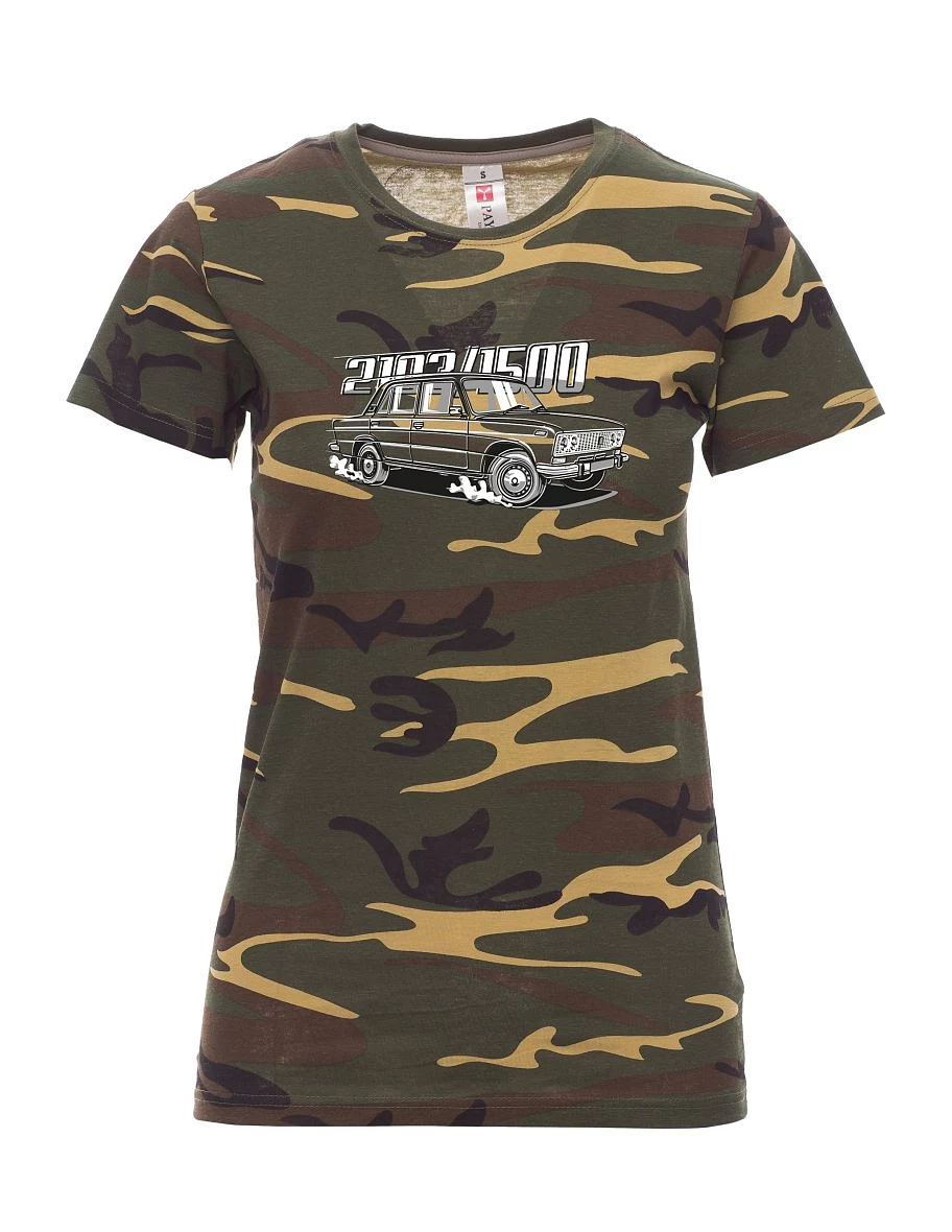 Tarnung T-Shirt für Damen Lada 2103 / VAZ 1500