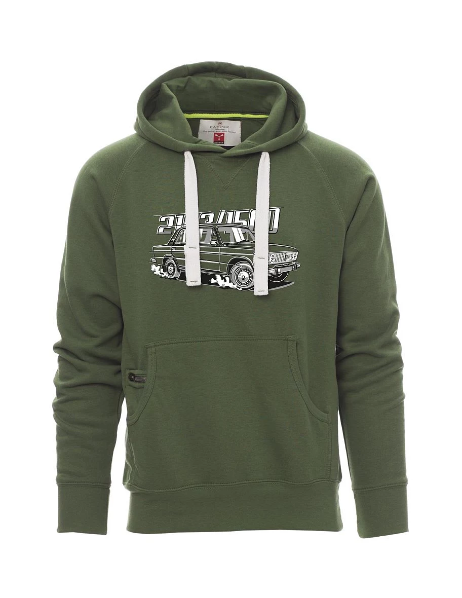 Dunkelgrünes Sweatshirt für Männer Lada 2103 / VAZ 1500