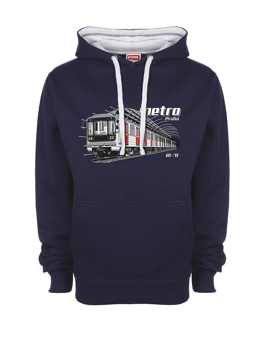 Grau-marines Sweatshirt Metro 81-71
