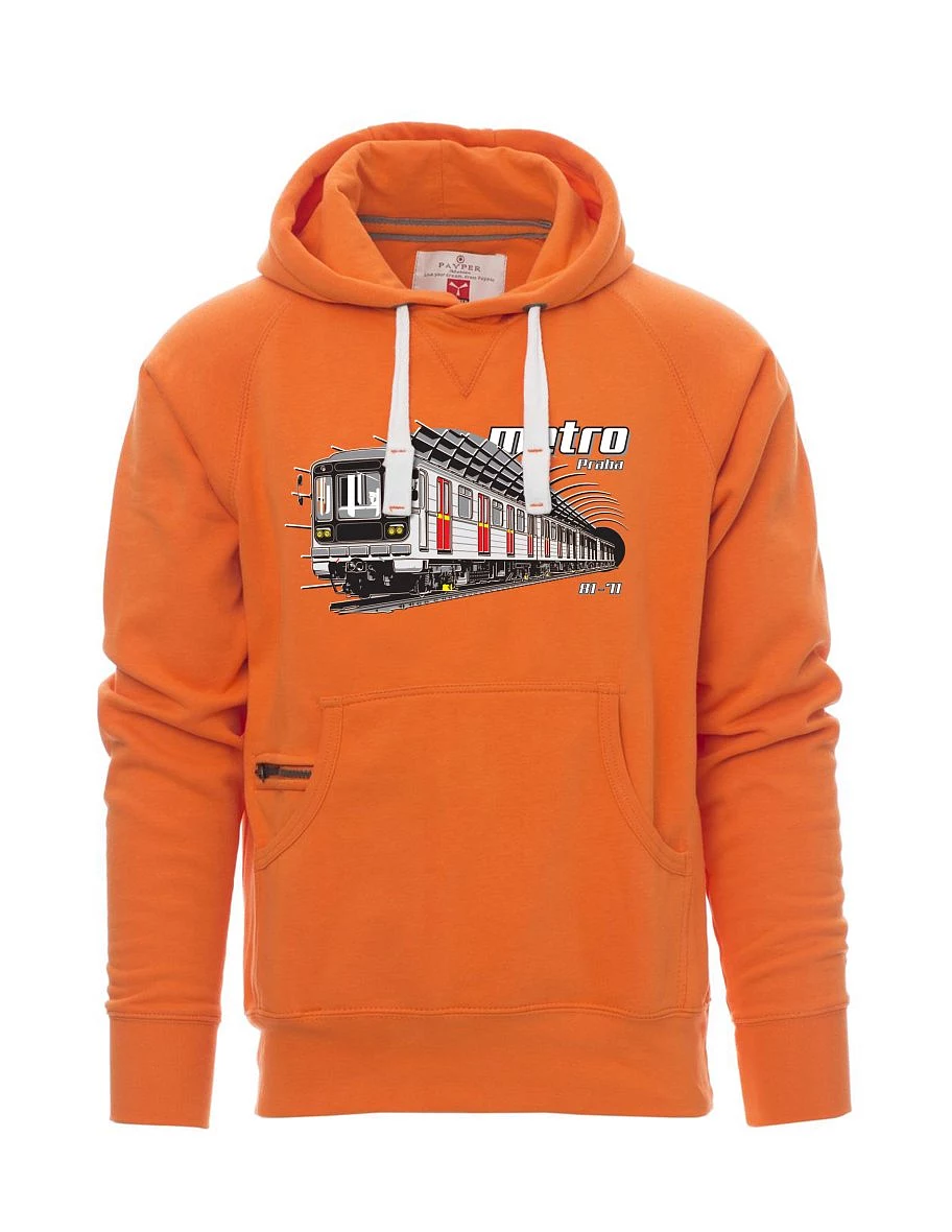 Orange Sweatshirt für Männer Metro 81-71