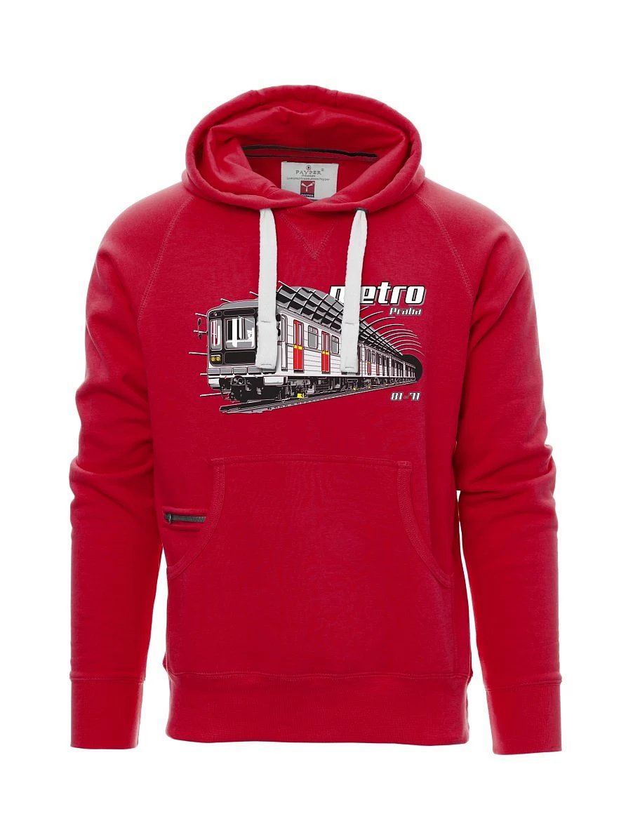 Rotes Sweatshirt für Männer Metro 81-71
