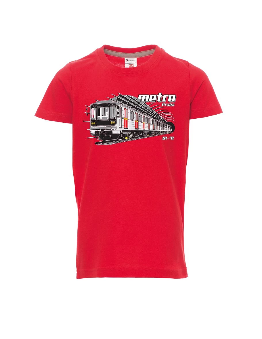 Rotes Kinder T-Shirt Metro 81-71