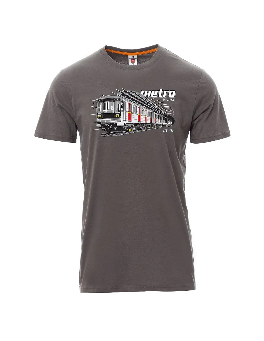 Graues T-Shirt für Männer Metro 81-71